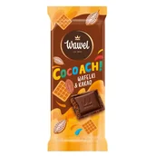 Czekolada - Tabliczka Kakaowa z wafelkami i kakao CocoAch! Wawel 88g - miniaturka - grafika 1
