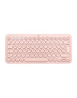 Klawiatury - LOGITECH K380 dla urządzeń Mac Różowa 920-010404 - miniaturka - grafika 1