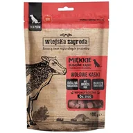 Przysmaki dla psów - Wiejska Zagroda Przysmak Kąski - wołowina 100g - miniaturka - grafika 1
