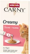 Przysmaki dla kotów - Animonda Carny Adult Creamy - Z łososiem i tauryną, 6 x 15 g - miniaturka - grafika 1