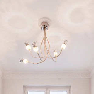 Serien Lighting serien.lighting Poppy sufit 5-pkt. beż/ceramika - Lampy sufitowe - miniaturka - grafika 1