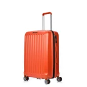 Walizki - Średnia Walizka SwissBags Cosmos 65cm Pomarańczowa - miniaturka - grafika 1