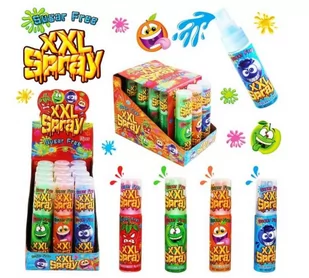 Żel Spray Sugar Free XXL SPRAY 15 sztuk 375g - Gumy do żucia, lizaki, dropsy - miniaturka - grafika 1