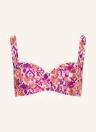 Stroje kąpielowe - Ten Cate Góra Od Bikini Z Fiszbinami pink - miniaturka - grafika 1