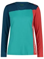 Koszulki sportowe damskie - CMP Koszulka funkcyjna w kolorze czerwono-granatowo-morskim - miniaturka - grafika 1