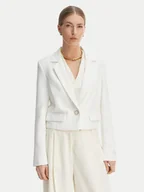 Marynarki i żakiety damskie - Guess Marynarka W6GN03 W1742 Biały Regular Fit - miniaturka - grafika 1