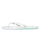 Klapki i japonki damskie - Roxy Japonki w kolorze białym ze wzorem - miniaturka - grafika 1