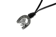 Wisiorki - Wisiorek Damski Z Podkową Talizman Amulet - miniaturka - grafika 1