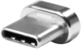 Adaptery i przejściówki - Adapter USB LogiLink USB-C - USB-C Srebrny (CU0119ADAP) - miniaturka - grafika 1