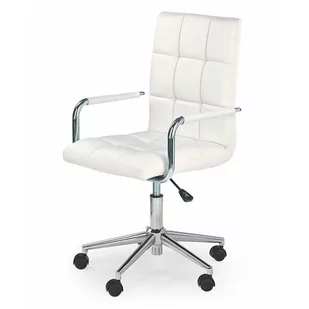 Fotel biurowy, krzesło biurowe GONZO 2 fotel młodzieżowy biały - Fotele i krzesła biurowe - miniaturka - grafika 3