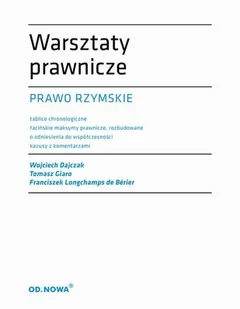 Warsztaty prawnicze. Prawo rzymskie - E-booki - prawo - miniaturka - grafika 1