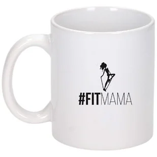 Healthy plan by ann AL - Kubek biały "#Fitmama" KB008 - Kubki - miniaturka - grafika 1