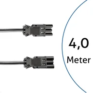 Kable komputerowe i do monitorów - Bachmann 375.0551 kabel zasilające Czarny 4 m GST18 - miniaturka - grafika 1