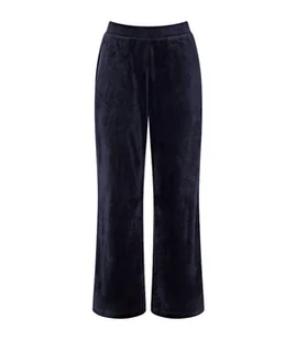 Triumph spodnie welurowe damskie Sensual Velour Wide Leg Trousers-40 - Bielizna nocna - miniaturka - grafika 1
