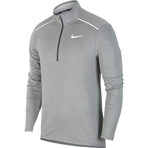 Nike M Nk Elmnt Top Hz 3.0 koszulka męska z długim rękawem szary Juniper Fog/Htr/Reflective Silv S