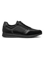Trampki męskie - Geox Sneakersy "Avery" w kolorze czarnym - miniaturka - grafika 1