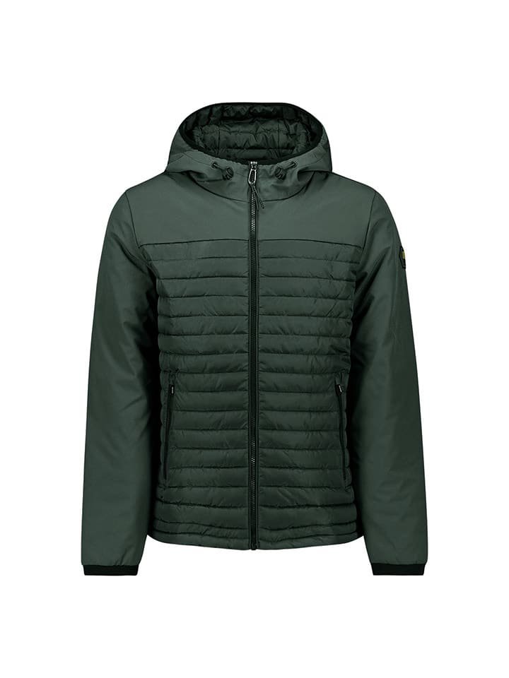 No Excess Kurtka pikowana w kolorze szarym