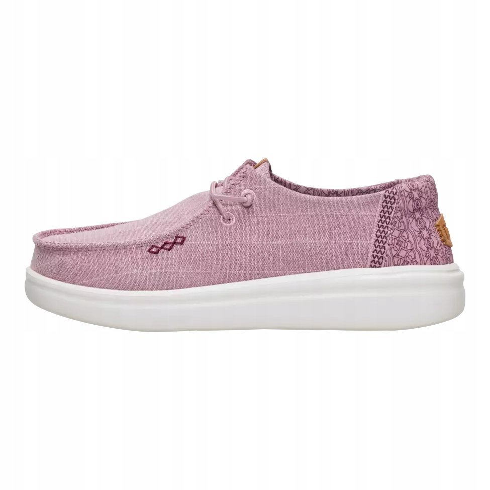 HeyDude Damskie Lekkie Mokasyny Buty Wsuwane Wendy Rise Chambry Grid 37