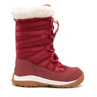 Buty dla dziewczynek - Śniegowce Reima Samojedi 5400034A Czerwony - miniaturka - grafika 1