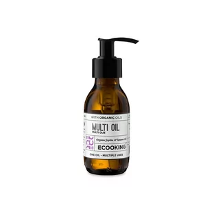 Ecooking Ecooking Multi Oil Organiczny olej do ciała, twarzy i włosów, 100ml 5712350610062 - Olejki do ciała i włosów - miniaturka - grafika 1