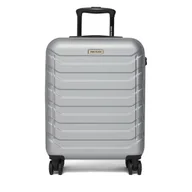 Walizki - Walizka kabinowa GINO ROSSI C-GIN-S-003-05-SILVER Srebrny - miniaturka - grafika 1
