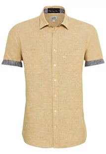 Camel Active Koszula męska 4092385s49, złoto, S - Koszule męskie - miniaturka - grafika 1