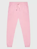 Spodnie i spodenki dla dziewczynek - Cotton On Spodnie dresowe 762982 Różowy Regular Fit - miniaturka - grafika 1