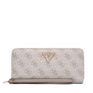 Portfele - Duży Portfel Damski Guess Laurel II Slg SWSG74 59146 Beżowy - miniaturka - grafika 1