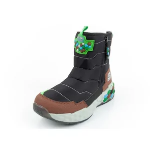 Śniegowce Skechers Jr 402216 (kolor Brązowy, rozmiar 29) - Śniegowce damskie - miniaturka - grafika 2