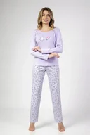 Piżamy damskie - REGINA PIŻAMA DAMSKA 675 XL FIOLETOWY - miniaturka - grafika 1