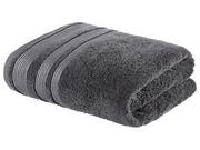 Ręczniki - LIVARNO home Ręcznik kąpielowy frotté, 70 x 130 cm (Ciemnoszary) - miniaturka - grafika 1