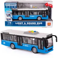 Samochody i pojazdy dla dzieci - Autobus zabawka Bus Autokar szkolny otwierane drzwi światła i dźwięk auto 3+ - miniaturka - grafika 1