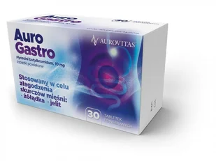 AuroGastro 10 mg x 30 tabl - Przeziębienie i grypa - miniaturka - grafika 1