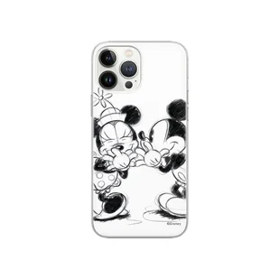 Etui na telefon komórkowy Mickey & Minnie 010 Disney Full Print White kompatybilne z iPhone 13 Mini - Etui i futerały do telefonów - miniaturka - grafika 1