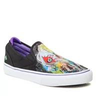 Trampki damskie - Tenisówki EMERICA - Wino G6 Slip-On X Dinosaur Jr. 6107000253 Black/Purple - miniaturka - grafika 1