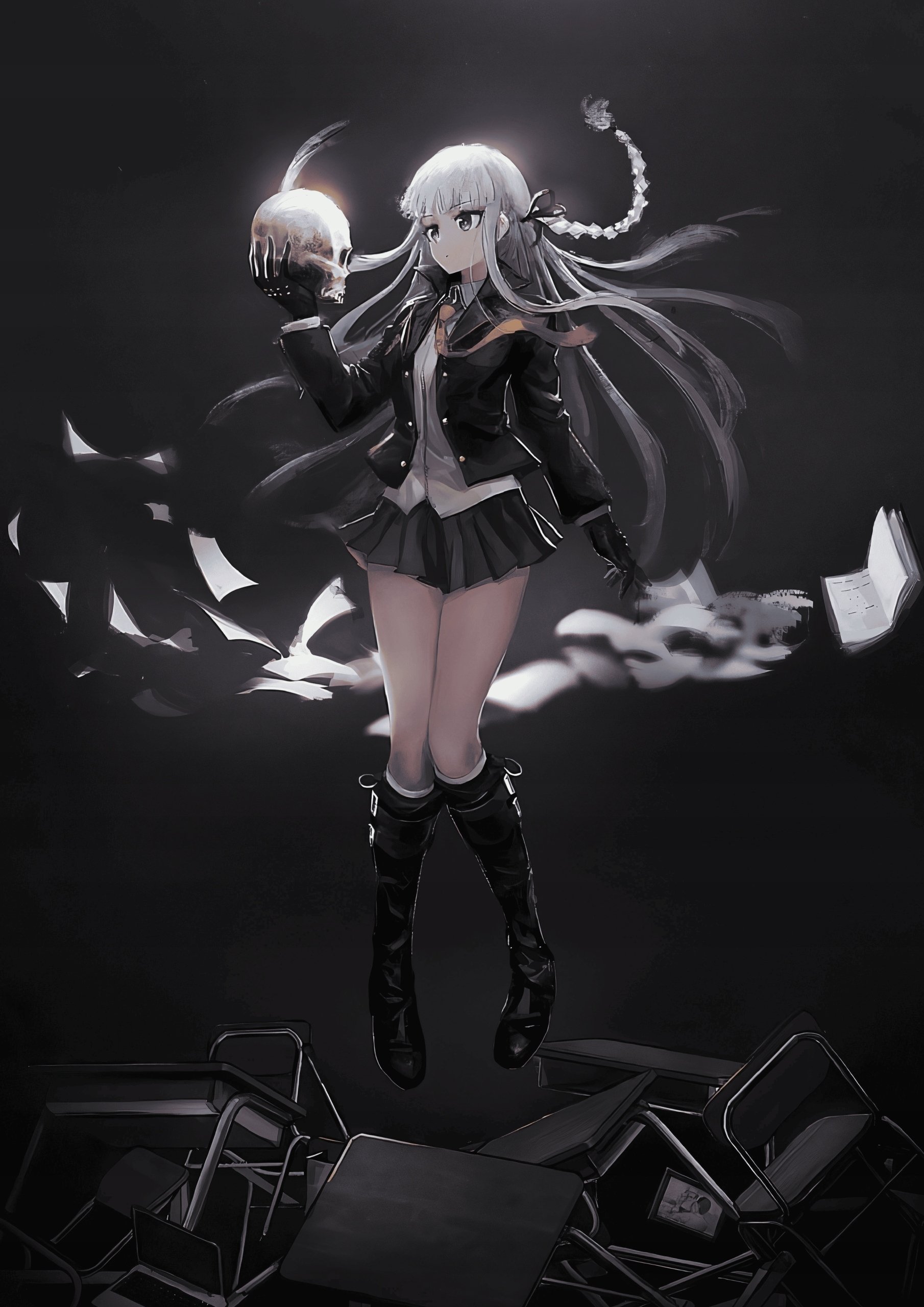 Plakat A1 anime manga Danganronpa