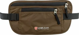 KORUMA Saszetka nerka podróżna na pas z ochroną RFID - Koruma KUK-120BR Uniwersalny - Nerki - miniaturka - grafika 1