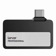Dyski SSD - Dysk zewnętrzny ssd lexar professional sl400 2tb usb 3.2 gen.2 type-c (1050/1000 mb/s) czarny LSL400X002T-RNBNG - miniaturka - grafika 1