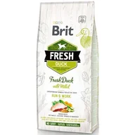 Sucha karma dla psów - Brit Fresh Duck with Millet Active Run & Work 12 kg - miniaturka - grafika 1
