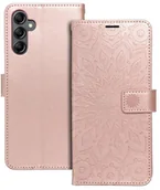 Etui i futerały do telefonów - Kabura MEZZO Book do SAMSUNG A56 5G łapacz snów złoty róż - miniaturka - grafika 1