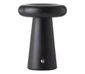 Lampy ogrodowe - Brilliant -LED Ściemnialna dotykowa lampa stołowa MUFFIN LED/3W/5V USB IP44 czarny - miniaturka - grafika 1