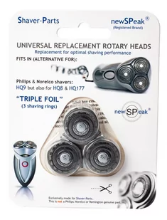 Philips SHAVER-PARTS Ostrza do golarek Philips HQ8 HQ9 HQ177 TRIPLE - Akcesoria i części do maszynek do golenia - miniaturka - grafika 1
