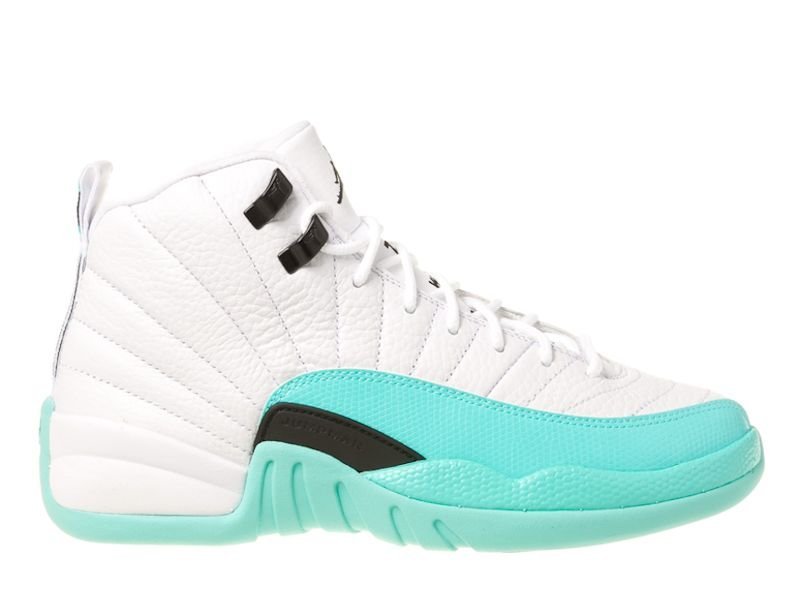 Buty dziecięce Nike 510815100 AIR JORDAN 12 RETRO (GS) Białe