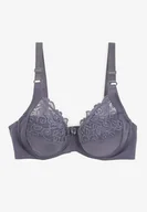 Biustonosze - Granatowy Biustonosz Typu Full Cup z Regulowanymi Ramiączkami Vikiisian - miniaturka - grafika 1