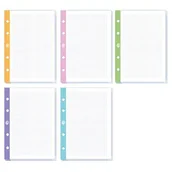 Segregatory - Interdruk Wkład do segregatora A4/50K kratka kolor m. (5szt) - miniaturka - grafika 1