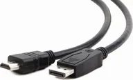 Kable komputerowe i do monitorów - Kabel Gembird DisplayPort - HDMI 1.8m czarny - miniaturka - grafika 1