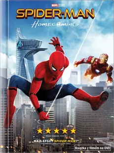 IMPERIAL CINEPIX Spider-Man: Homecoming (DVD) + Książka - Filmy przygodowe DVD - miniaturka - grafika 1