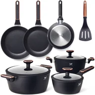 Zestawy garnków i patelni - ZESTAW GARNKÓW I PATELNI INDUKCJA/GAZ 10 EL KOMPLET Z PATELNIAMI - miniaturka - grafika 1