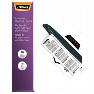 Fellowes Laminator carriery/arkusze czyszczące A4,op. 10 szt. - 5320604 - Artykuły biurowe - miniaturka - grafika 2