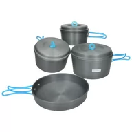 Kuchnia turystyczne i akcesoria - Highlander CP212, Średnica netto: 225 mm, 823 g, aluminium, Kolor: Szary, Turkusowy - miniaturka - grafika 1